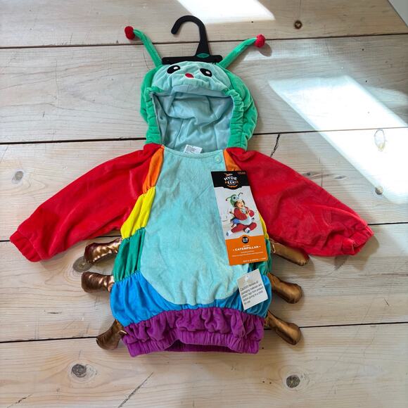 Hyde and Eek Boutique NWT Infant Caterpillar Costume Size 12-18 Months - Picture 2 of 8